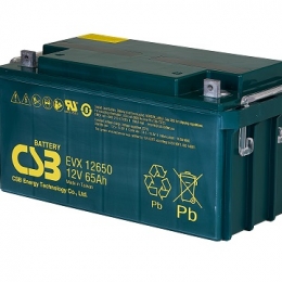 CSB蓄电池EVX12650